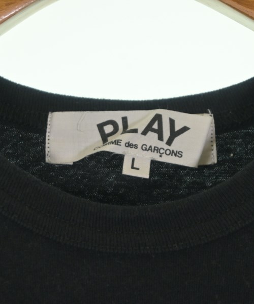 PLAY COMME des GARCONS（プレイコムデギャルソン）Tシャツ・カットソー 黒 サイズ:L レディース/2200647808030
