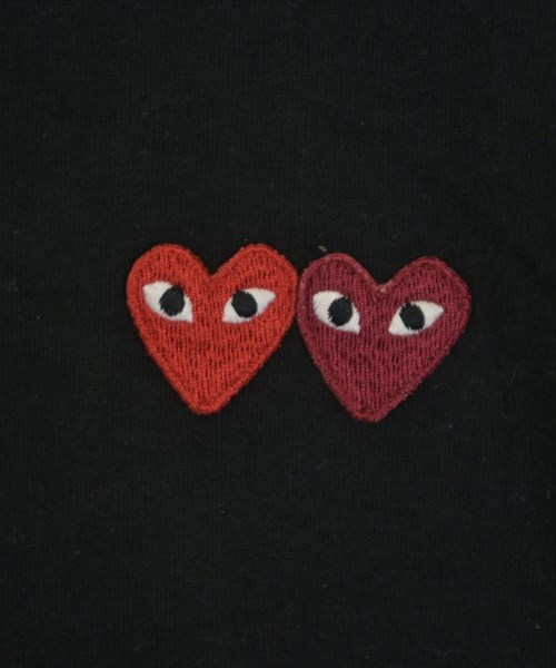 PLAY COMME des GARCONS（プレイコムデギャルソン）Tシャツ・カットソー 黒 サイズ:L レディース/2200647808030
