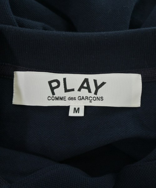 PLAY COMME des GARCONS（プレイコムデギャルソン）ポロシャツ 紺 サイズ:M メンズ/2200648081111