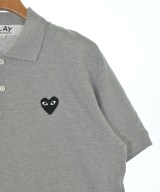 PLAY COMME des GARCONS（プレイコムデギャルソン）ポロシャツ グレー サイズ:L メンズ/2200648081128