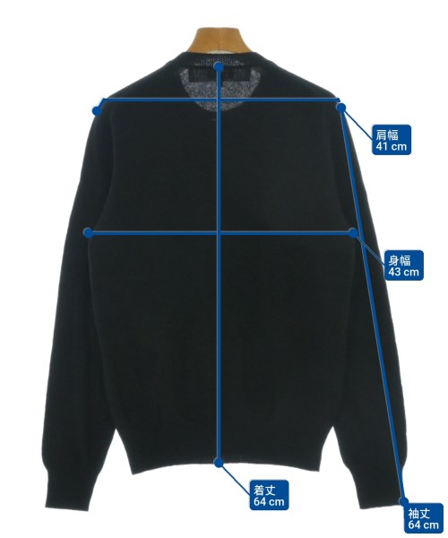 PLAY COMME des GARCONS（プレイコムデギャルソン）カーディガン 黒 サイズ:S レディース/2200648379096