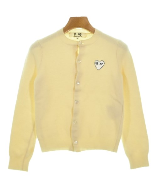 PLAY COMME des GARCONS(プレイコムデギャルソン)カーディガン 白 サイズ:M/2200637994088