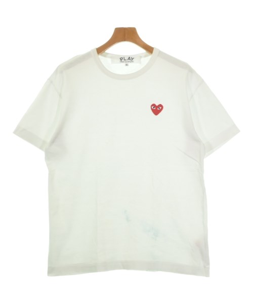 PLAY COMME des GARCONS(プレイコムデギャルソン)Tシャツ・カットソー 白 サイズ:XL/2200638724455