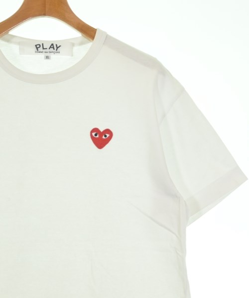 PLAY COMME des GARCONS（プレイコムデギャルソン）Tシャツ・カットソー 白 サイズ:XL メンズ/2200638724455