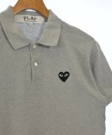 PLAY COMME des GARCONS（プレイコムデギャルソン）ポロシャツ グレー サイズ:XL メンズ/2200648690016