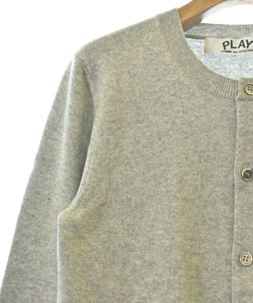 PLAY COMME des GARCONS（プレイコムデギャルソン）カーディガン グレー サイズ:M レディース/2200641443022