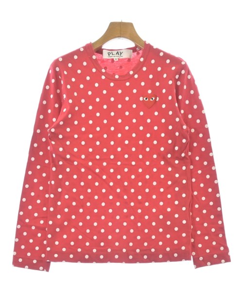 PLAY COMME des GARCONS(プレイコムデギャルソン)Tシャツ・カットソー 赤 サイズ:XS/2200641443077