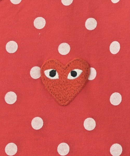 PLAY COMME des GARCONS（プレイコムデギャルソン）Tシャツ・カットソー 赤 サイズ:XS レディース/2200641443077