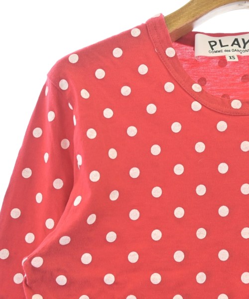 PLAY COMME des GARCONS（プレイコムデギャルソン）Tシャツ・カットソー 赤 サイズ:XS レディース/2200641443077