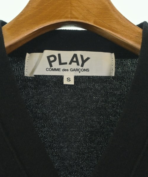 PLAY COMME des GARCONS（プレイコムデギャルソン）カーディガン 黒 サイズ:S レディース/2200649536269