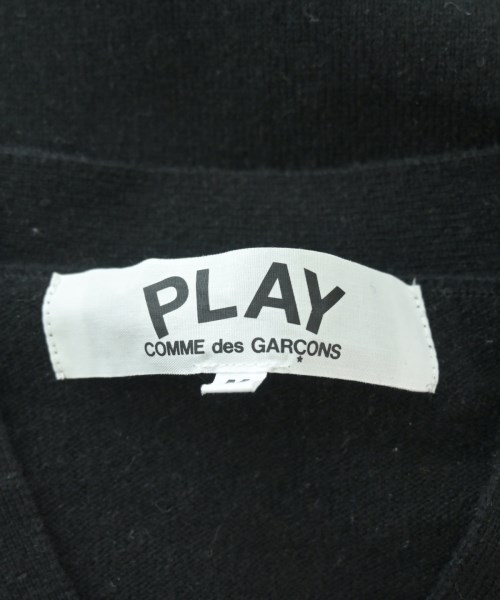 PLAY COMME des GARCONS（プレイコムデギャルソン）カーディガン 黒 サイズ:M メンズ/2200640693077