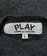 PLAY COMME des GARCONS（プレイコムデギャルソン）カーディガン グレー サイズ:L レディース/2200642169204