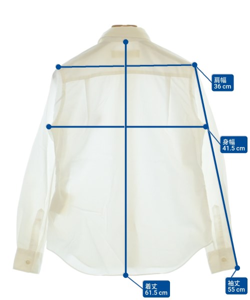 PLAY COMME des GARCONS（プレイコムデギャルソン）カジュアルシャツ 白 サイズ:S レディース/2200650127036