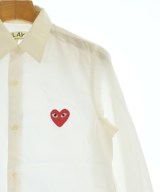 PLAY COMME des GARCONS（プレイコムデギャルソン）カジュアルシャツ 白 サイズ:S レディース/2200650127036