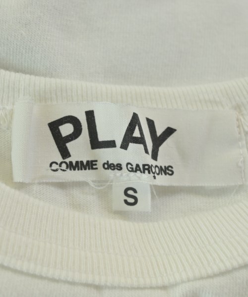 PLAY COMME des GARCONS（プレイコムデギャルソン）Tシャツ・カットソー 白 サイズ:S レディース/2200640936136
