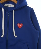 PLAY COMME des GARCONS（プレイコムデギャルソン）パーカー 青 サイズ:S レディース/2200649981014