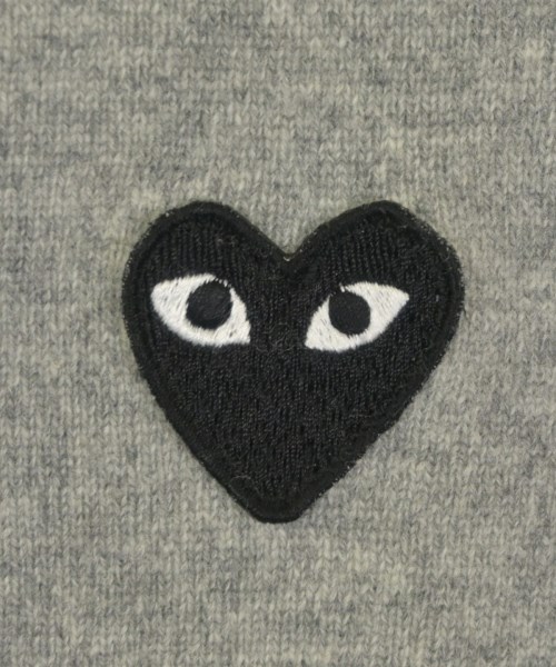 PLAY COMME des GARCONS（プレイコムデギャルソン）カーディガン グレー サイズ:S レディース/2200651273015