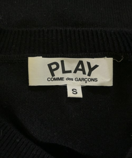 PLAY COMME des GARCONS（プレイコムデギャルソン）ニット・セーター 黒 サイズ:S レディース/2200650943148