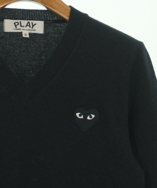 PLAY COMME des GARCONS（プレイコムデギャルソン）ニット・セーター 黒 サイズ:S レディース/2200650943148