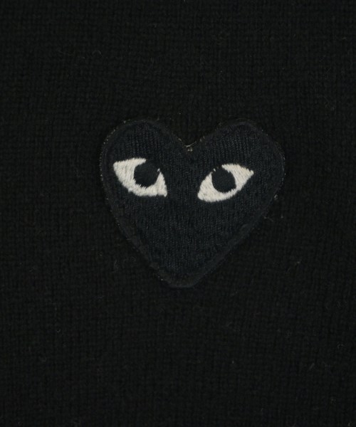 PLAY COMME des GARCONS（プレイコムデギャルソン）ニット・セーター 黒 サイズ:S レディース/2200650943148