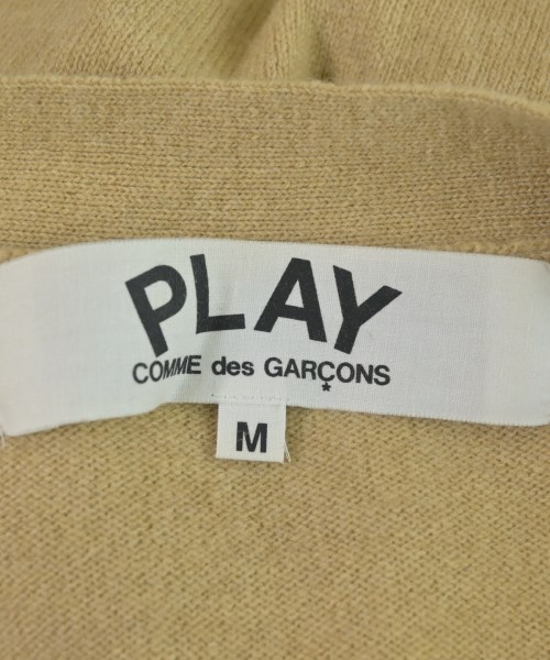PLAY COMME des GARCONS（プレイコムデギャルソン）カーディガン ベージュ サイズ:M メンズ/2200651550079