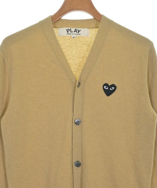 PLAY COMME des GARCONS（プレイコムデギャルソン）カーディガン ベージュ サイズ:M メンズ/2200651550079