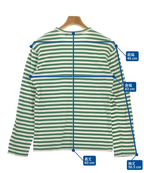PLAY COMME des GARCONS（プレイコムデギャルソン）Tシャツ・カットソー 緑 サイズ:S レディース/2200647092101