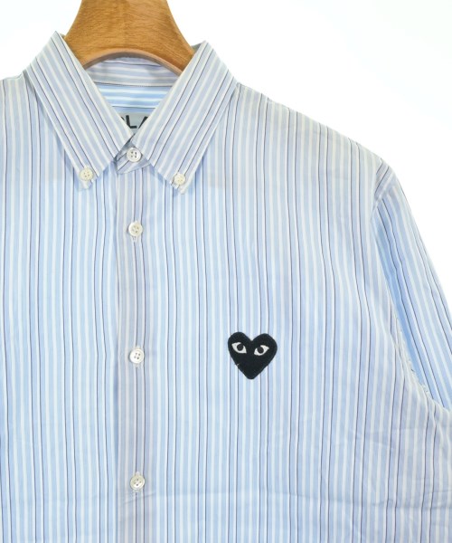 PLAY COMME des GARCONS（プレイコムデギャルソン）カジュアルシャツ 青 サイズ:M メンズ/2200651962094