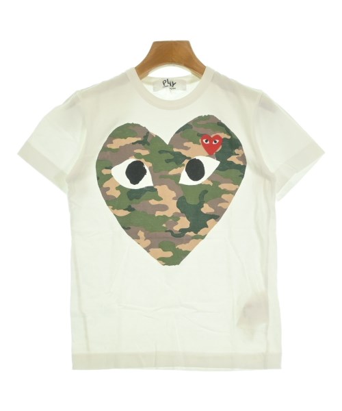 PLAY COMME des GARCONS(プレイコムデギャルソン)Tシャツ・カットソー 白 サイズ:S/2200646179032