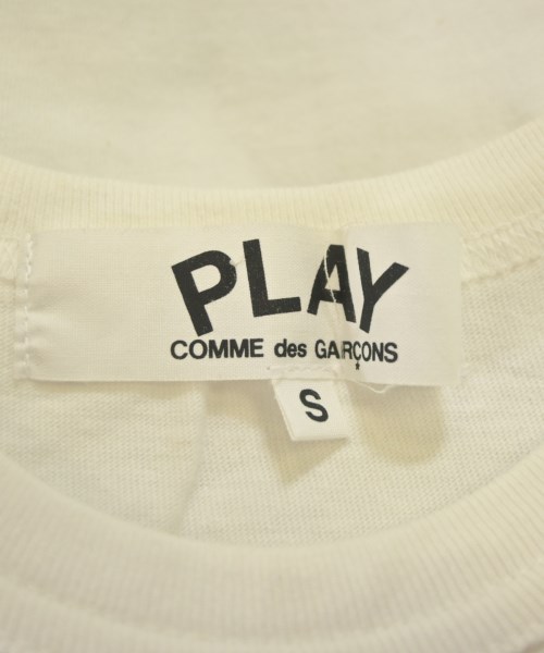 PLAY COMME des GARCONS（プレイコムデギャルソン）Tシャツ・カットソー 白 サイズ:S レディース/2200646179032
