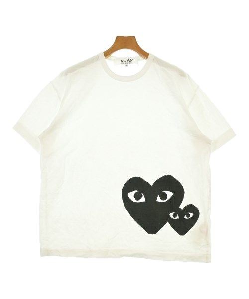 PLAY COMME des GARCONS(プレイコムデギャルソン)Tシャツ・カットソー 白 サイズ:S/2200653247083