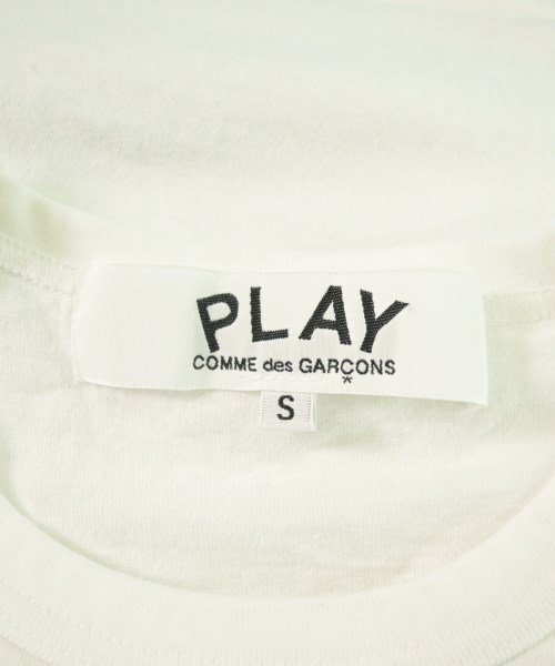 PLAY COMME des GARCONS（プレイコムデギャルソン）Tシャツ・カットソー 白 サイズ:S メンズ/2200653247083