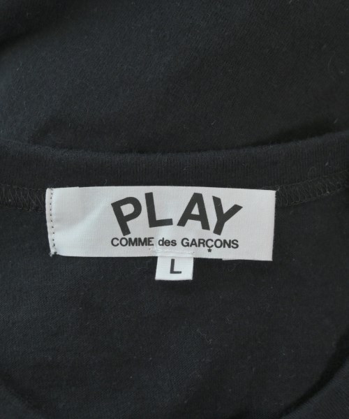 PLAY COMME des GARCONS（プレイコムデギャルソン）Tシャツ・カットソー 黒 サイズ:L レディース/2200640153205