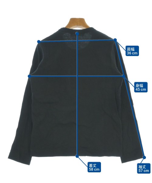 PLAY COMME des GARCONS（プレイコムデギャルソン）Tシャツ・カットソー 黒 サイズ:L レディース/2200640153205