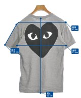 PLAY COMME des GARCONS（プレイコムデギャルソン）Tシャツ・カットソー グレー サイズ:S メンズ/2200647198124
