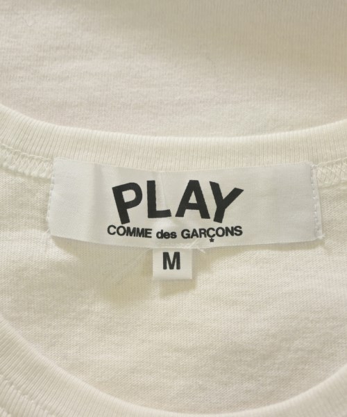 PLAY COMME des GARCONS（プレイコムデギャルソン）Tシャツ・カットソー 白 サイズ:M レディース/2200648144052
