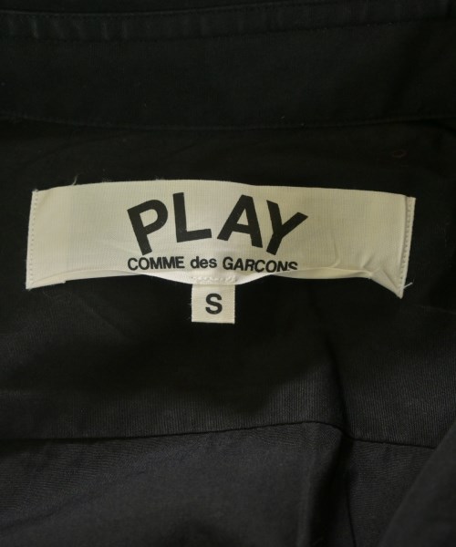 PLAY COMME des GARCONS（プレイコムデギャルソン）カジュアルシャツ 黒 サイズ:S レディース/2200653747057