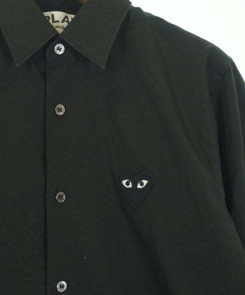 PLAY COMME des GARCONS（プレイコムデギャルソン）カジュアルシャツ 黒 サイズ:S レディース/2200653747057