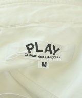 PLAY COMME des GARCONS（プレイコムデギャルソン）カジュアルシャツ 白 サイズ:M レディース/2200653747132