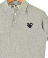 PLAY COMME des GARCONS（プレイコムデギャルソン）ポロシャツ グレー サイズ:S メンズ/2200700016273