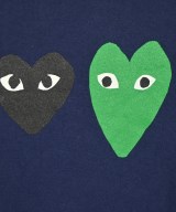 PLAY COMME des GARCONS（プレイコムデギャルソン）Tシャツ・カットソー 紺 サイズ:S レディース/2200698674158