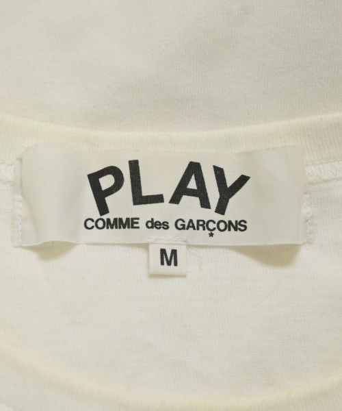 PLAY COMME des GARCONS（プレイコムデギャルソン）Tシャツ・カットソー 白 サイズ:M メンズ/2200703210203