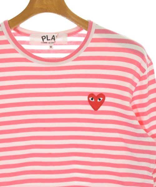 PLAY COMME des GARCONS（プレイコムデギャルソン）Tシャツ・カットソー ピンク サイズ:M メンズ/2200703210210