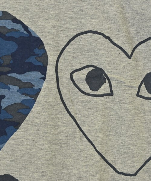 PLAY COMME des GARCONS（プレイコムデギャルソン）Tシャツ・カットソー グレー サイズ:M レディース/2200703574022