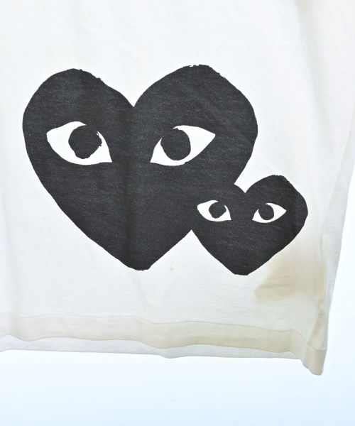 PLAY COMME des GARCONS（プレイコムデギャルソン）Tシャツ・カットソー 白 サイズ:S メンズ/2200701954185