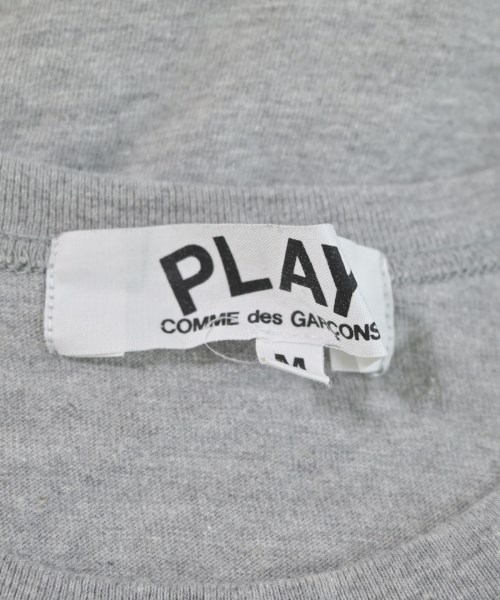 PLAY COMME des GARCONS（プレイコムデギャルソン）Tシャツ・カットソー グレー サイズ:M レディース/2200700605095