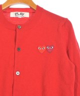 PLAY COMME des GARCONS（プレイコムデギャルソン）カーディガン 赤 サイズ:S レディース/2200703791030