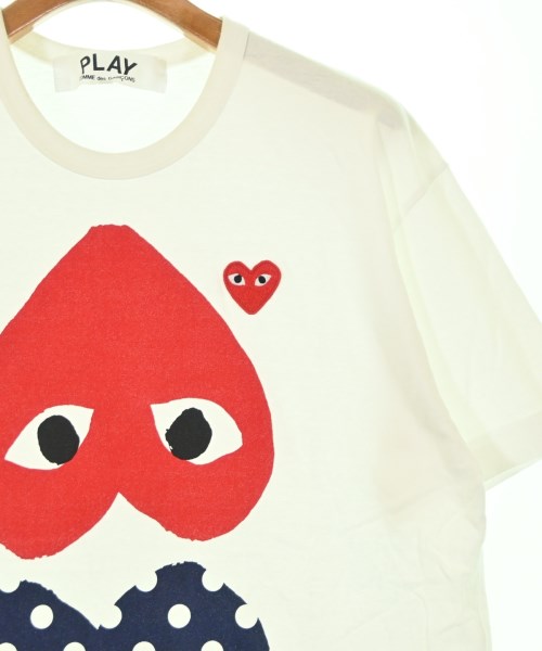 PLAY COMME des GARCONS（プレイコムデギャルソン）Tシャツ・カットソー 白 サイズ:XL メンズ/2200704581098
