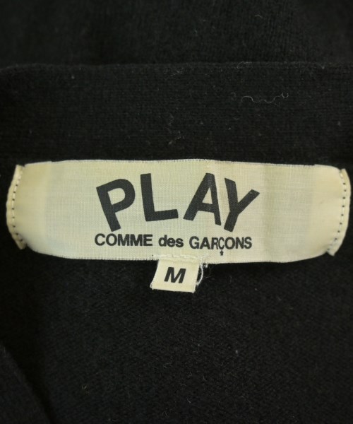 PLAY COMME des GARCONS（プレイコムデギャルソン）カーディガン 黒 サイズ:M メンズ/2200704855052