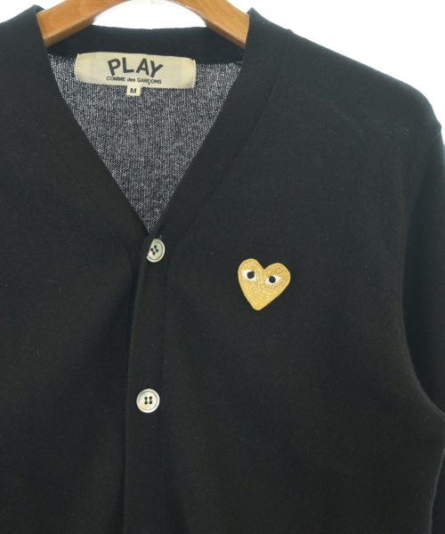 PLAY COMME des GARCONS（プレイコムデギャルソン）カーディガン 黒 サイズ:M メンズ/2200704855052
